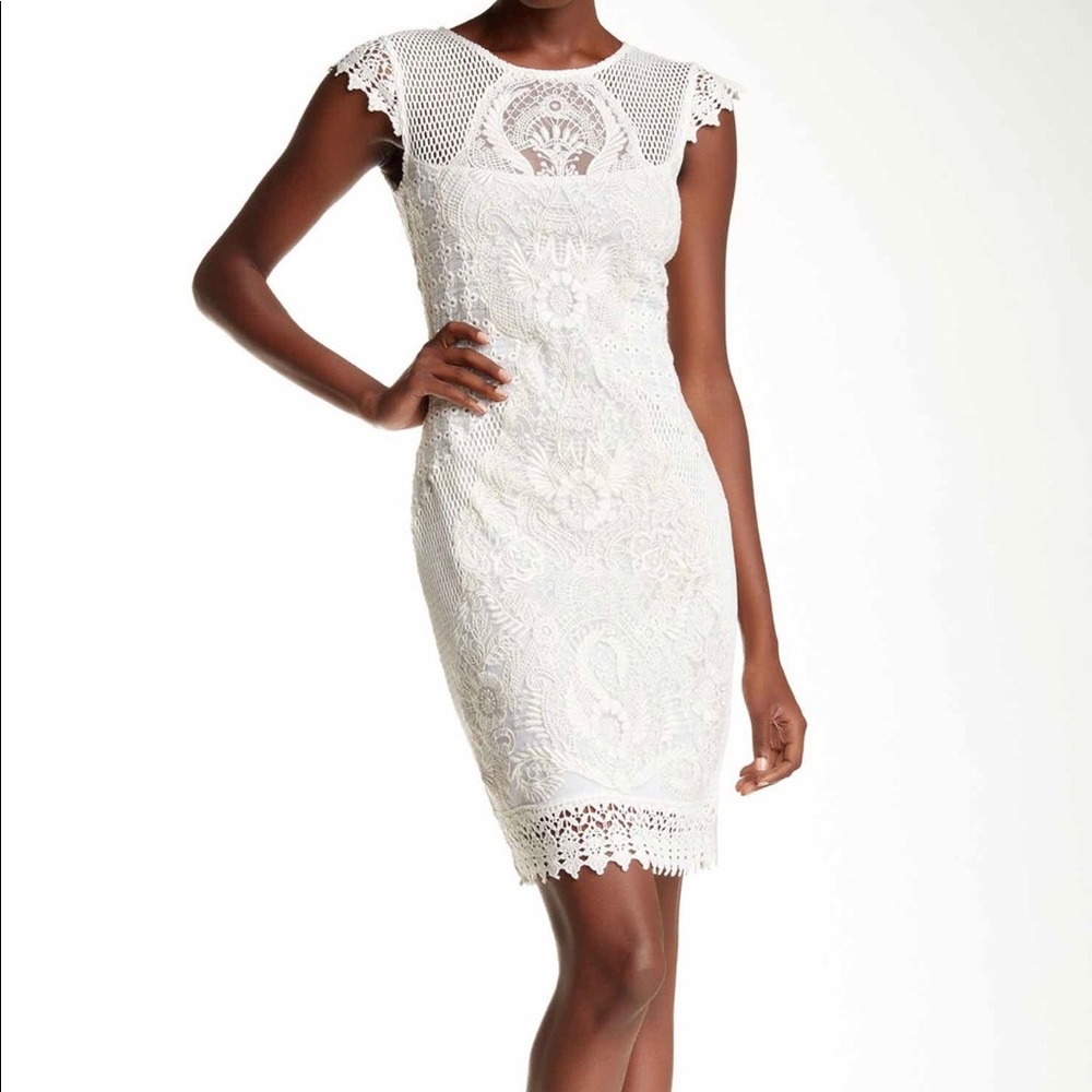 Yoana Baraschi embroidered lace dress